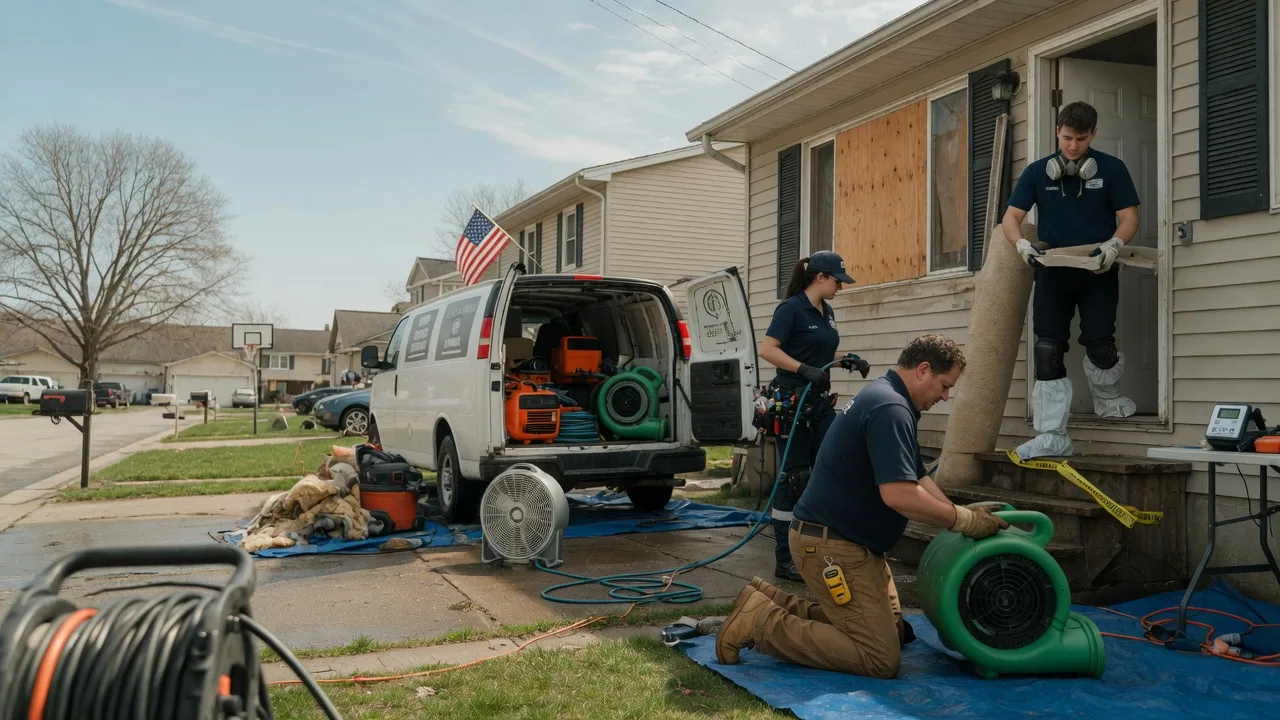 Water Damage Restoration in Newport, VA near me